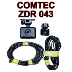 COMTECZDR043前後ドライブレコーダー64GBSD付動作確認済 - メルカリ
