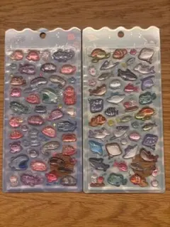 【正規品】ボンボンドロップシール 水族館限定 深海魚・海水魚セット