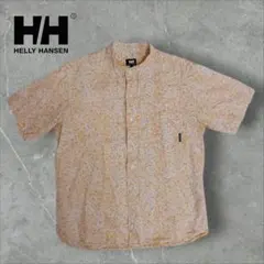 HELLY HANSEN ヘリーハンセン花柄ハーフスリーブシャツ アロハシャツLのサムネイル