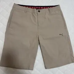 PUMA ハーフパンツ　ベージュ　XL
