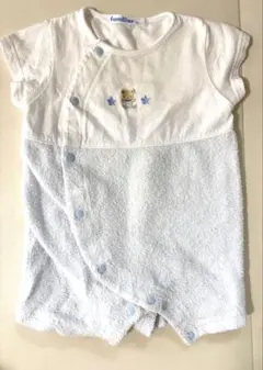 【美品】ファミリア　半袖ロンパース　80 美品】ファミリア 半袖ロンパース 80 ファミリア 80サイズ前後