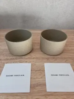 【新品未使用】HASAMI PORCELAIN ハサミポーセリン 2枚セットのサムネイル