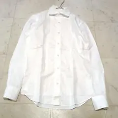 ALUMO アルモ ドレスシャツ ワイシャツ 長袖シャツ コットン A.T 