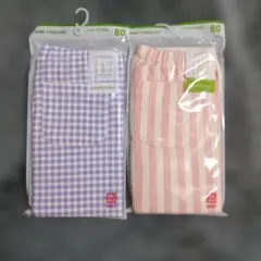 新品未開封　UNIQLO　レギンス　7分丈　パンツ80cm