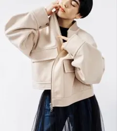 極美品 ✨ADAM ET ROPE アダムエロペ ボンディングMA-1 アウター