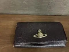 最終お値下Vivienne Westwood 長財布 ダークブラウン オーブロゴのサムネイル