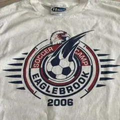 希少　00s ヴィンテージ　イーグルブルック サッカー2006 プリントTシャツのサムネイル