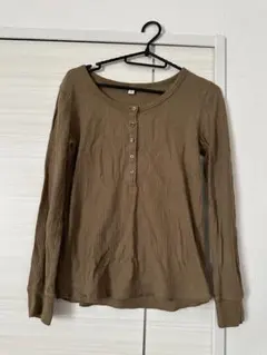 UNIQLO ワッフル　カットソー