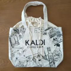KALDI トートバッグ キャンバス地