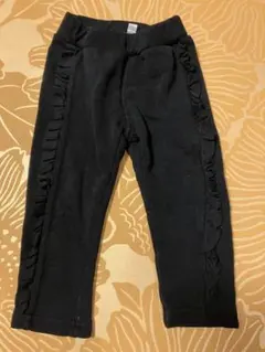 フリル付きブラックボトムス 80サイズ