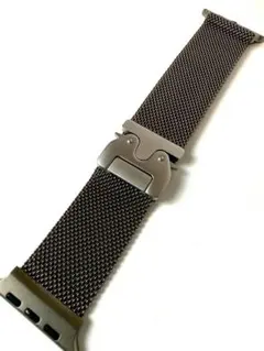 Apple Watch ミラネーゼループ チタン色 ステンレス サードパーティ