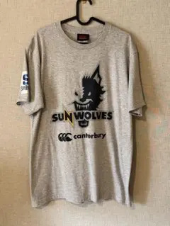 Canterbury SUNWOLVES Tシャツ グレーのサムネイル