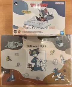 トムとジェリー 一番くじ A賞 ジオラマフィギュア ファイル付き