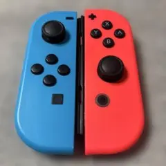 【美品純正完動品】NintendoSwitchJoy-Conコントローラー青赤①