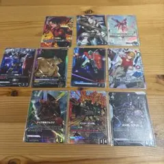 ガンダムカードゲーム　パラレル10枚まとめ売り ガンダムカードゲーム パラレル まとめ売り - メルカリ
