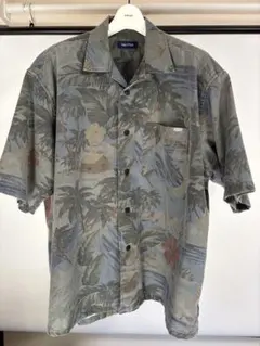 NAUTICA 半袖 総柄シャツ ボタニカル柄のサムネイル