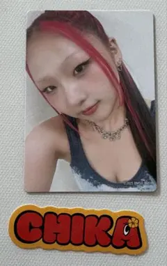 HANA ファンミ トレカ　チカ　CHIKA