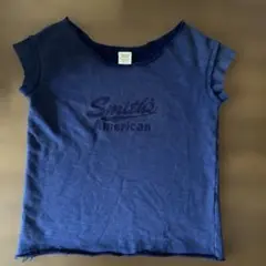 Smith's American スウェットTシャツ ネイビー Mのサムネイル