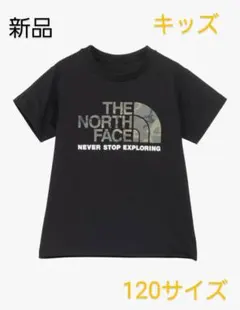 THE NORTH FACE カモフラージュロゴ Tシャツ 120サイズ