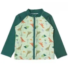 【未使用】ラッシュガード 221312000 グリーン 恐竜 110～130cm