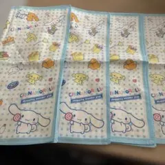 CINNAMOROLL ハンカチ4枚水色