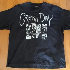 H&M green Dayグリーンデイ オーバーサイズTシャツ サイズM 黒