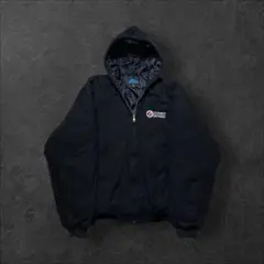 肉厚アクティブジャケットブラック2XLトライマウンテンダックパーカー