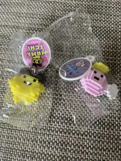 たまごっち　ドットフィギュアチャーム　まめっち&まるてん