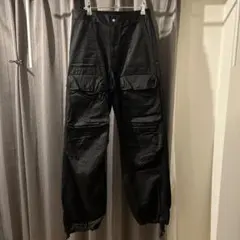 ☆極美品☆ディーゼル P-MARTY-LTH フェイクレザーパンツ カーゴ 38
