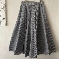 ダーマコレクション　dama collection チェックスカート　黒白