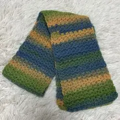 ハンドメイド　マフラー