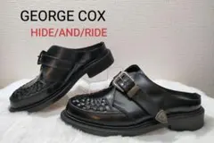 美品☆希少☆GEORGE COX ALASKA 別注 ローファーミュールのサムネイル