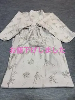 キッズ 浴衣 セパレートタイプ 花柄120