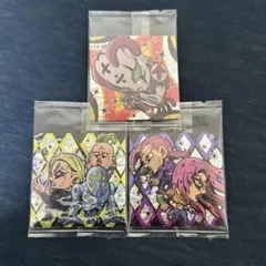 にふぉるめーしょん　シールウエハース　ジョジョ　黄金の風　3枚セット