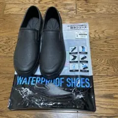 防水シューズ マンダム#56 28.0cm ブラック