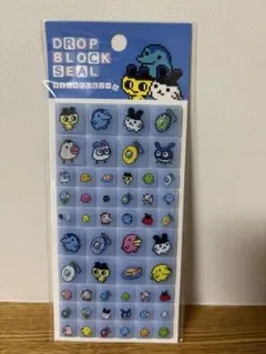 たまごっち　タイルシール　ドロップブロックシール