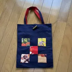 和装用布バッグ パッチワークデザイン 新品未使用　成人式　十三参り　お正月