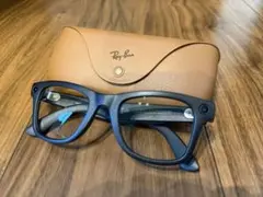RayBan Meta グラス、WAYFARER マットブラック、調光レンズ