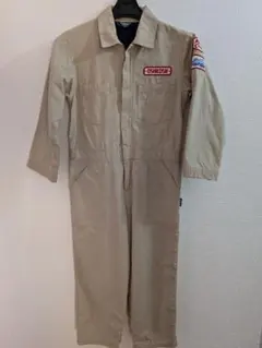 OshKosh ベージュオーバーオール 110cm