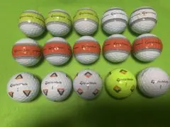 【ABランク混合】TaylorMade ゴルフボール 15個セット