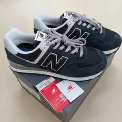 New Balance ML574 ブラック 28.5cm 2E