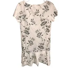 ZARA BASIC ザラ 花柄 ワンピース sサイズ