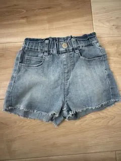 110cm/デニム半ズボン