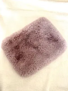 AMERICAN EAGLE ファーポーチ ベージュ