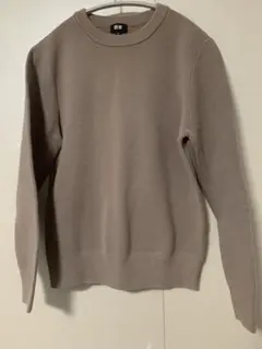 ユニクロ　ウォッシャブルストレッチミラノリブクルーネックセーター