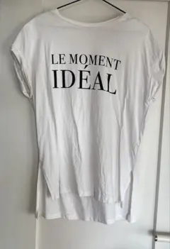 レディース　Tシャツ　白　お尻カバー　Lサイズのサムネイル