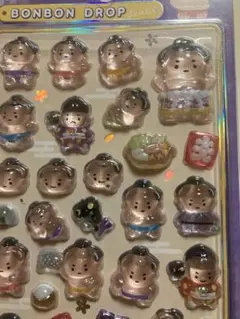 お相撲さん　ボンボンドロップシール　【国内正規品】
