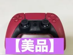 【美品】PS5 DualSenseワイヤレスコントローラ　コズミックレッド