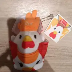 からあげクン／タオル地マスコットぬいぐるみ Red／LAWSON　ローソン