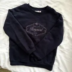 最終価格ボンポワン　トレーナー　ネイビー　8a